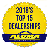 Aluma's Top 15 Dealerships of 2018!